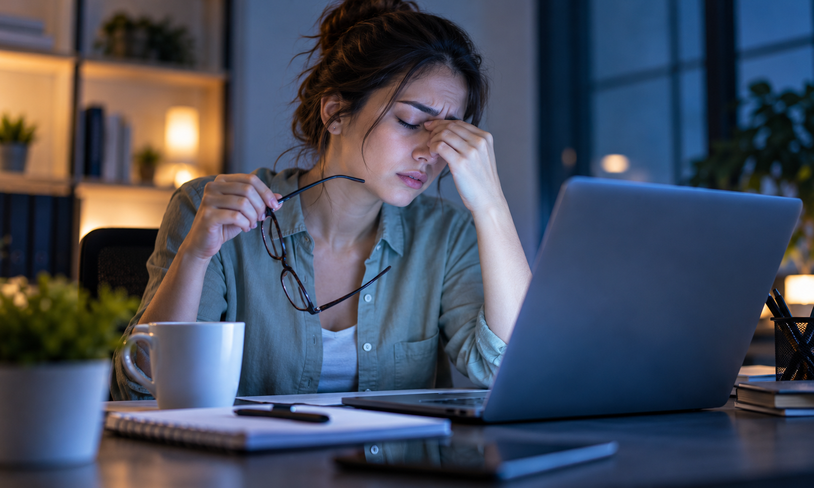 Vista cansada por computadora: causas y consejos | Avante Optics